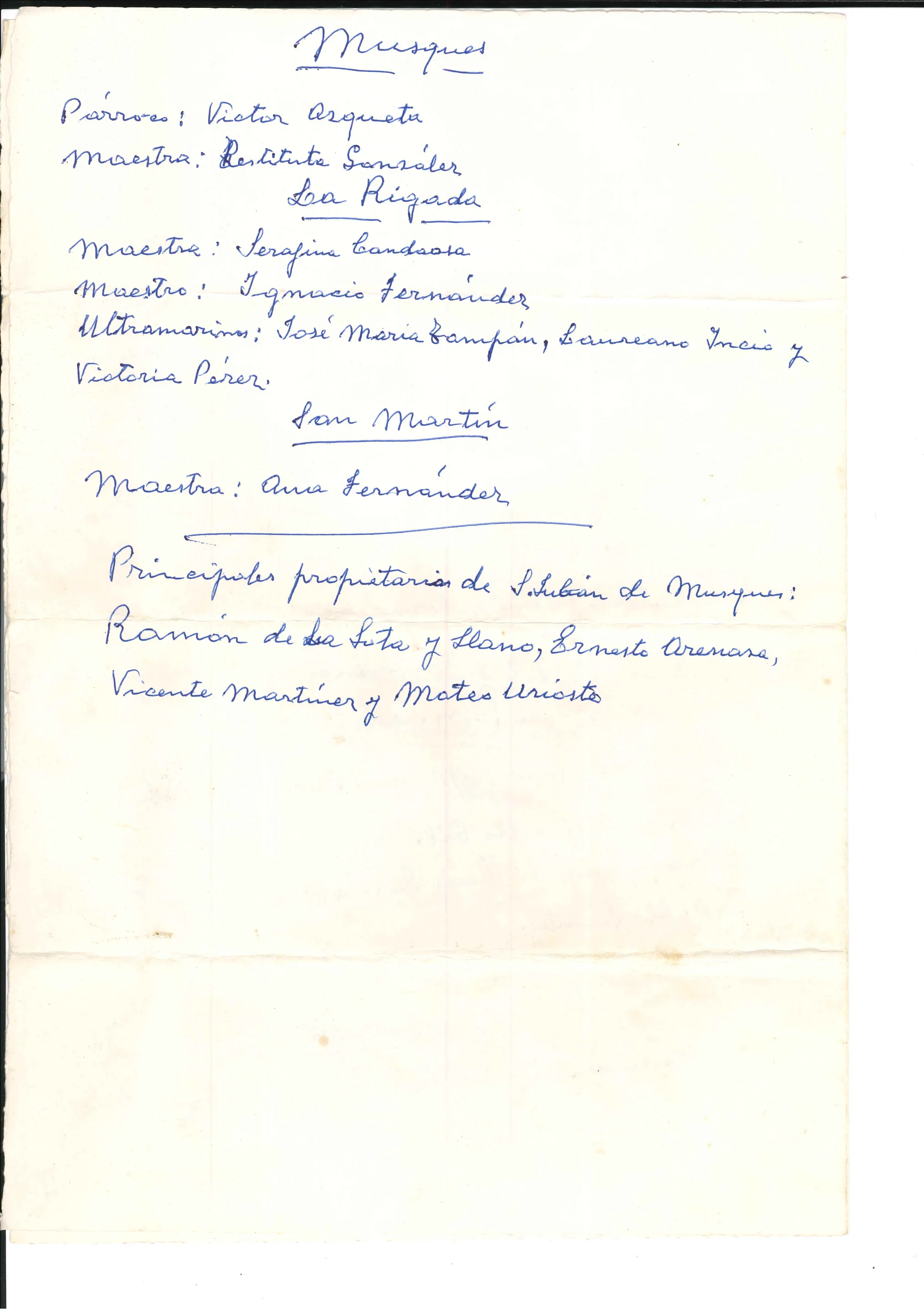 Página 4 - Musques, La Rigada, San Martín